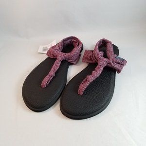 NEW Women Sz 9 Sanuk Yoga Sling Sandals